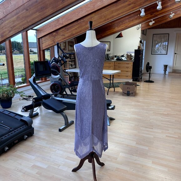 Kamarov Dress with Jacket Midi NWOT Embelished Purple - Picture 11 of 15